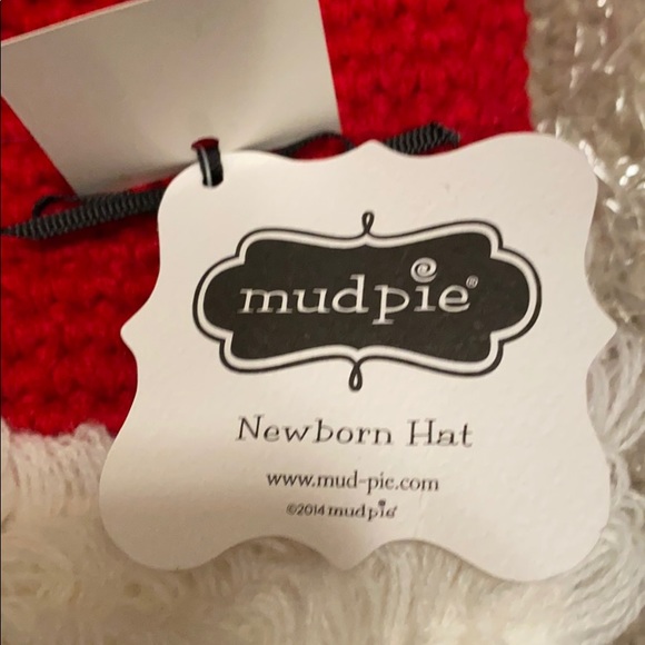 ONLY 2 LEFT!!!🎅🏼🎄🆕Mud Pie: Infant- Santa Hat - Picture 2 of 3